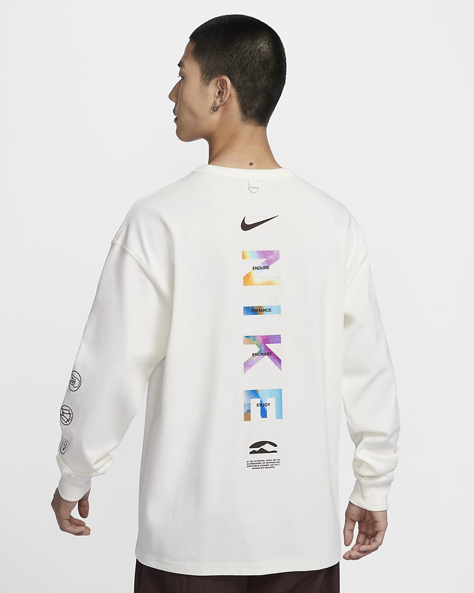 Nike elongated tee online